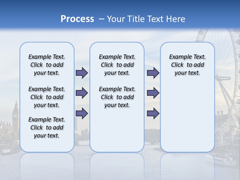 Tourism Panoramic Tower PowerPoint Template