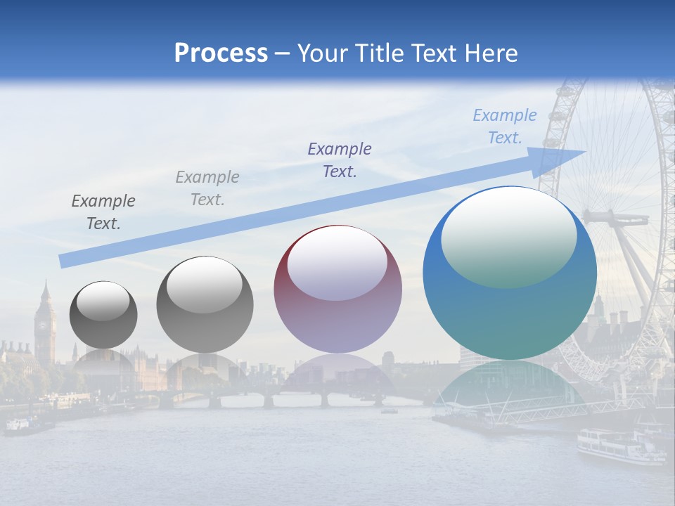 Tourism Panoramic Tower PowerPoint Template