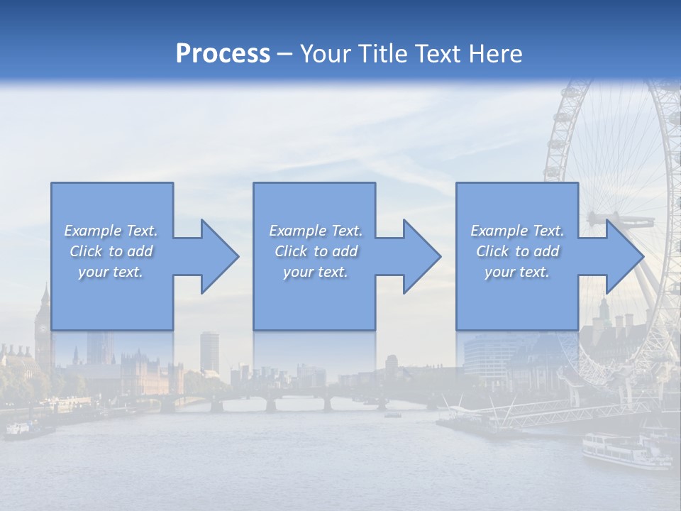 Tourism Panoramic Tower PowerPoint Template