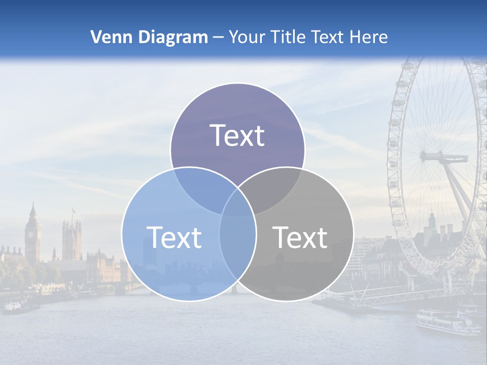 Tourism Panoramic Tower PowerPoint Template