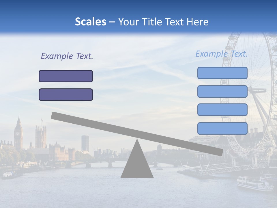 Tourism Panoramic Tower PowerPoint Template