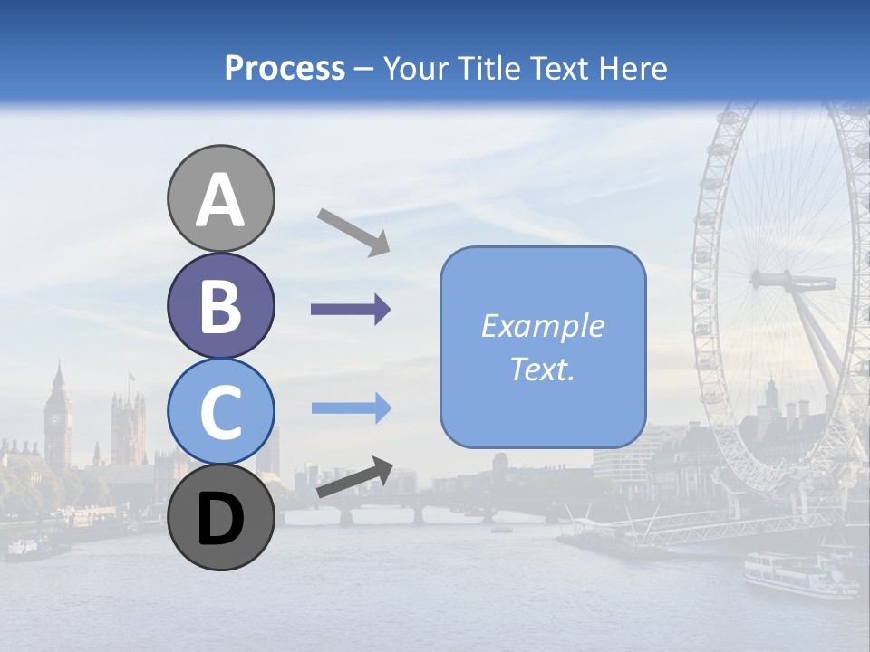 Tourism Panoramic Tower PowerPoint Template