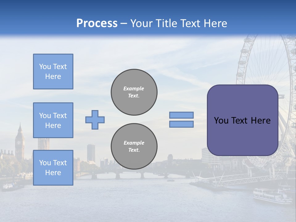 Tourism Panoramic Tower PowerPoint Template
