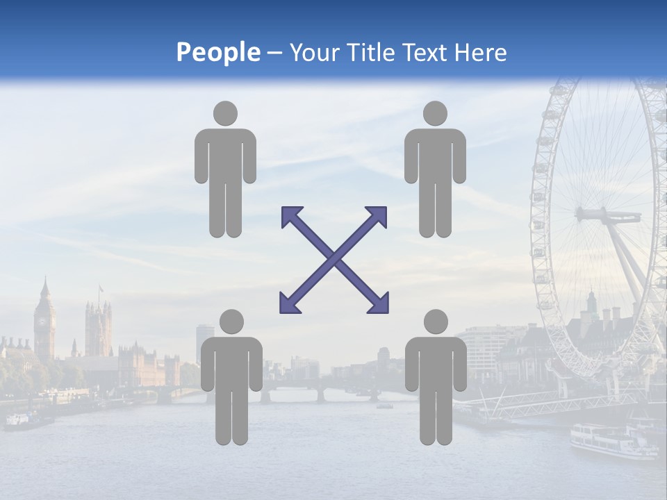 Tourism Panoramic Tower PowerPoint Template