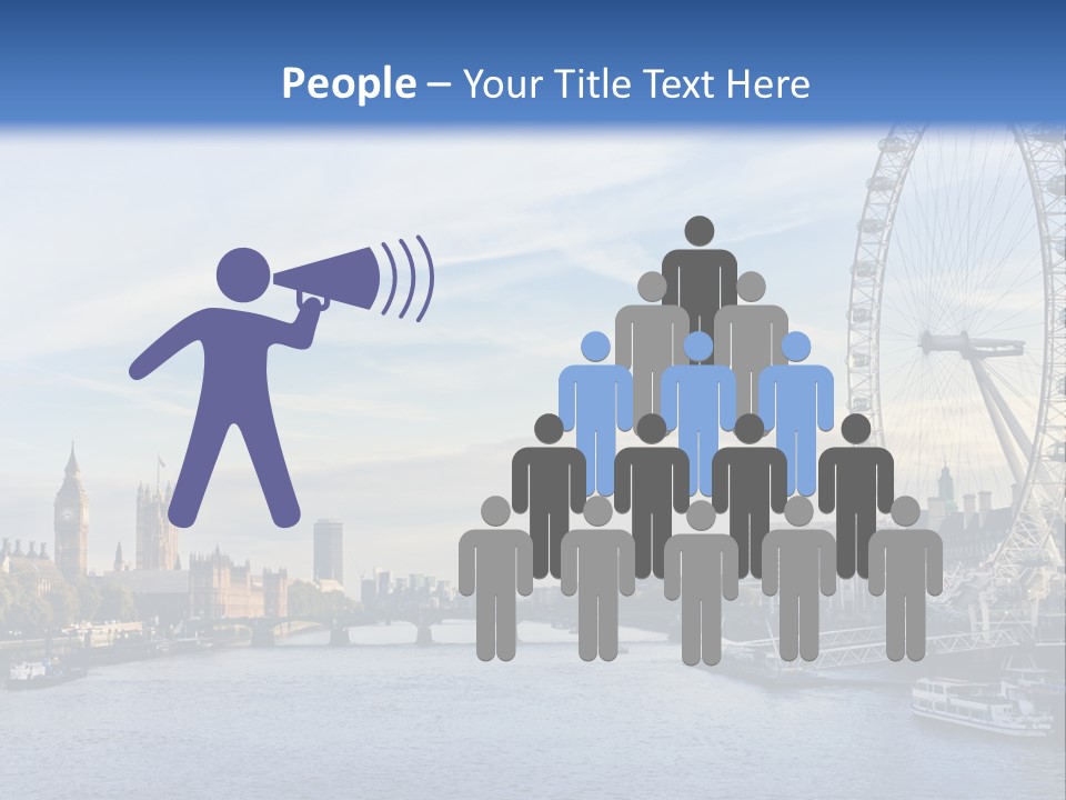 Tourism Panoramic Tower PowerPoint Template