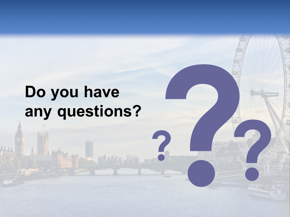 Tourism Panoramic Tower PowerPoint Template