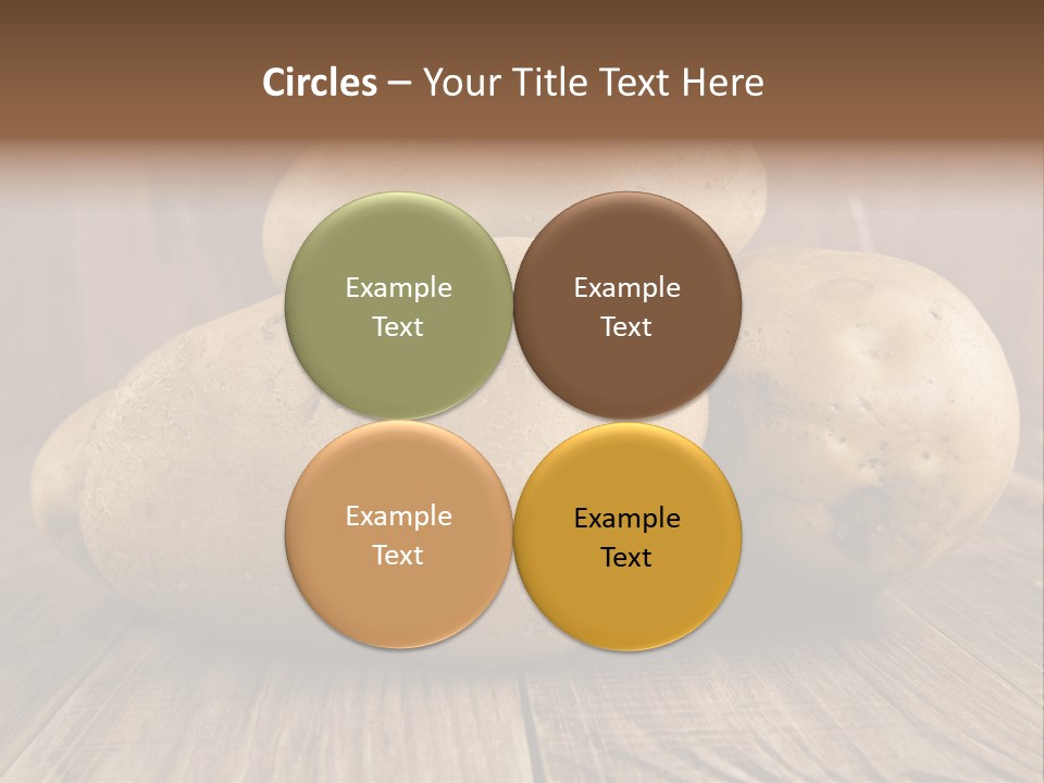 Food Plant Half PowerPoint Template