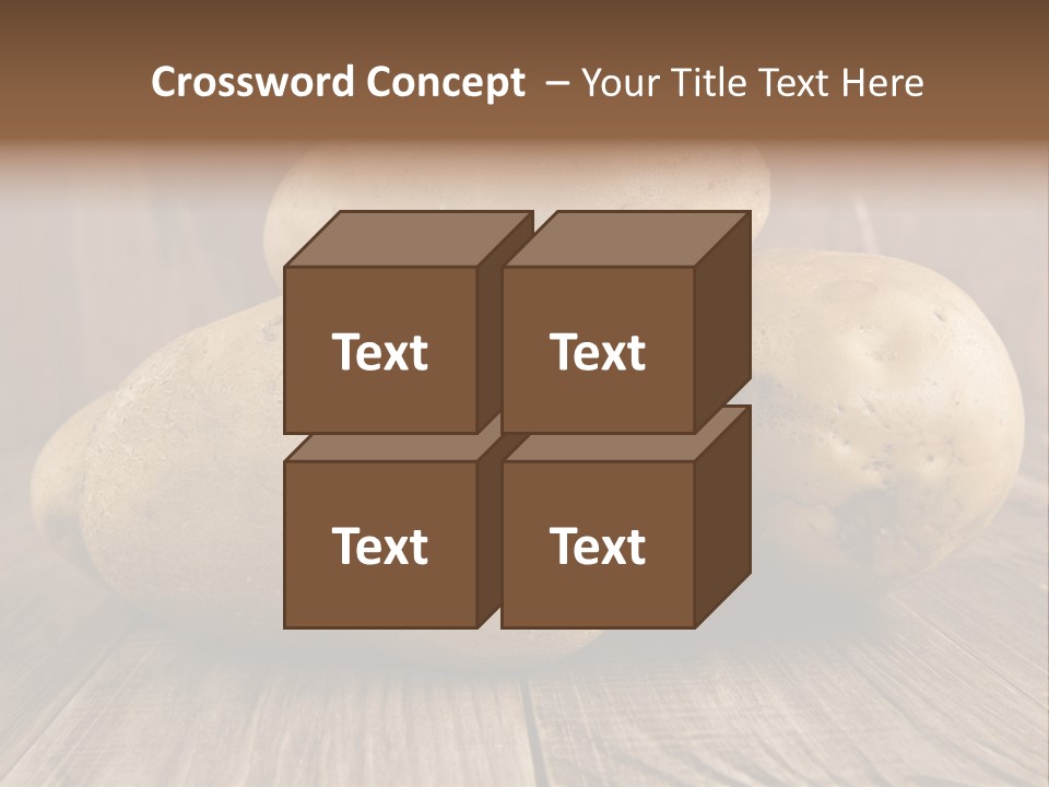 Food Plant Half PowerPoint Template