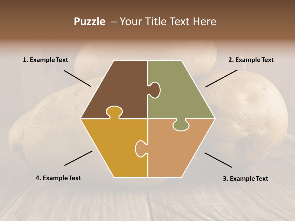 Food Plant Half PowerPoint Template