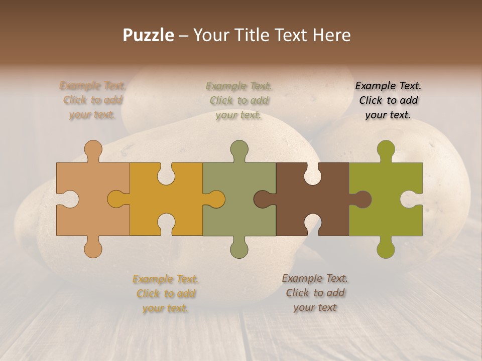 Food Plant Half PowerPoint Template