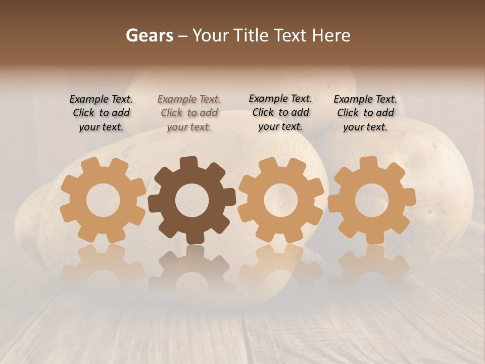 Food Plant Half PowerPoint Template