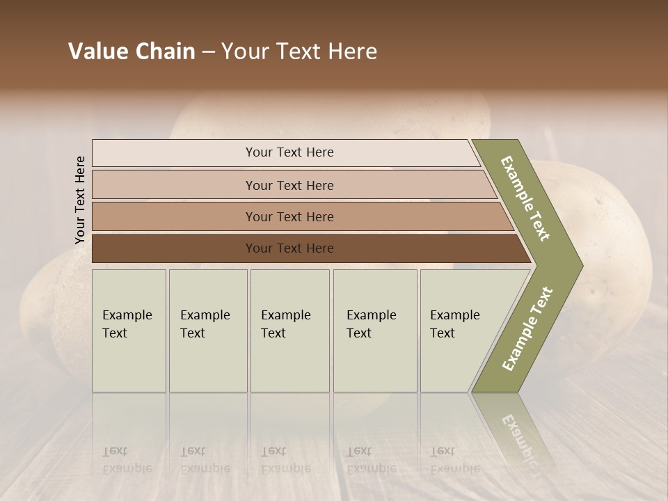 Food Plant Half PowerPoint Template