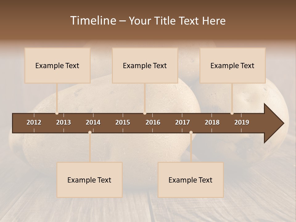 Food Plant Half PowerPoint Template