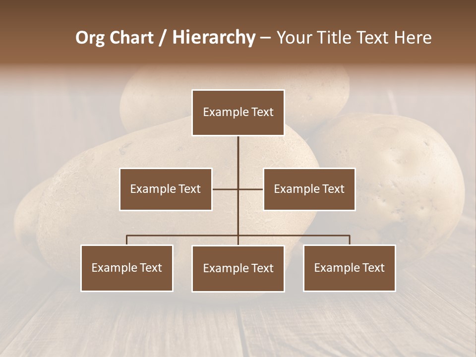 Food Plant Half PowerPoint Template