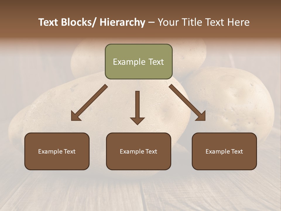 Food Plant Half PowerPoint Template