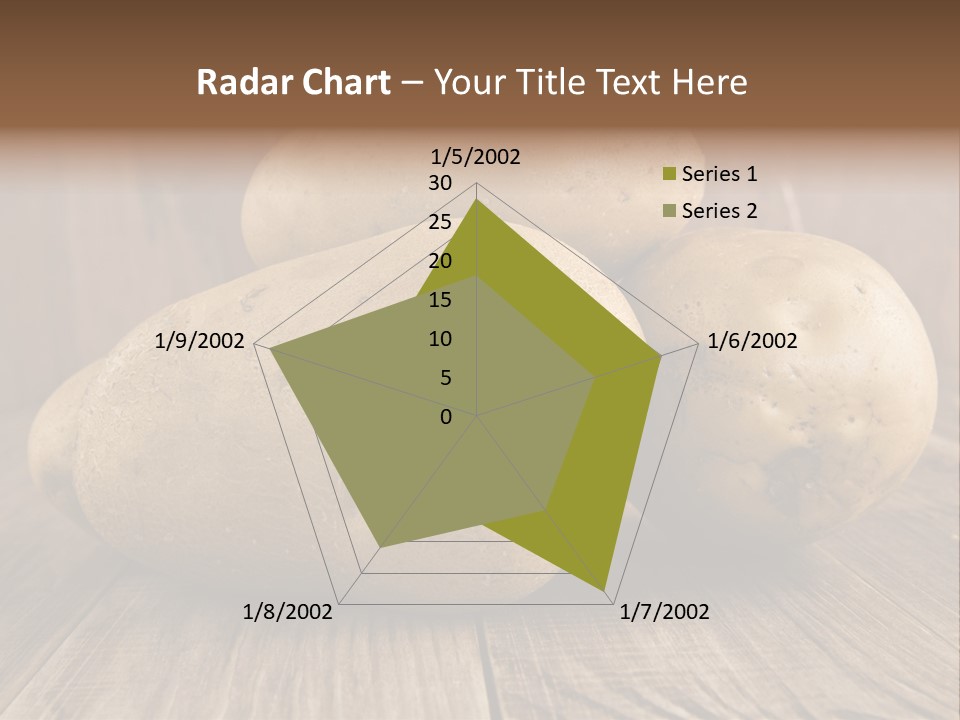 Food Plant Half PowerPoint Template