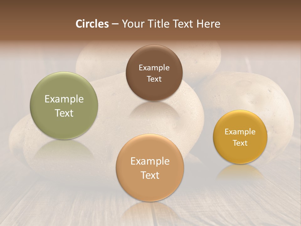 Food Plant Half PowerPoint Template