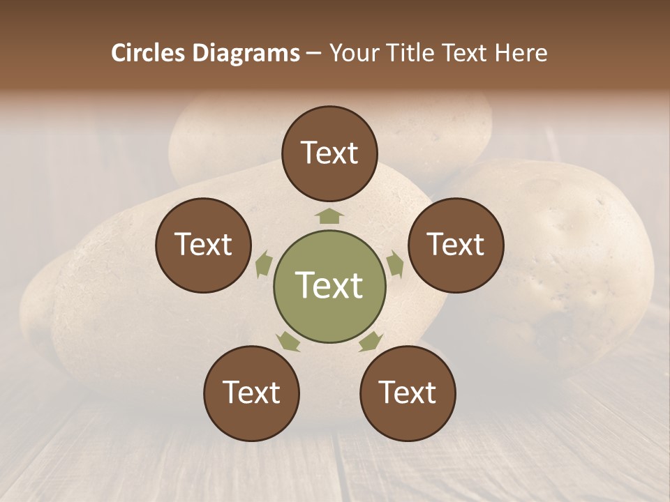 Food Plant Half PowerPoint Template