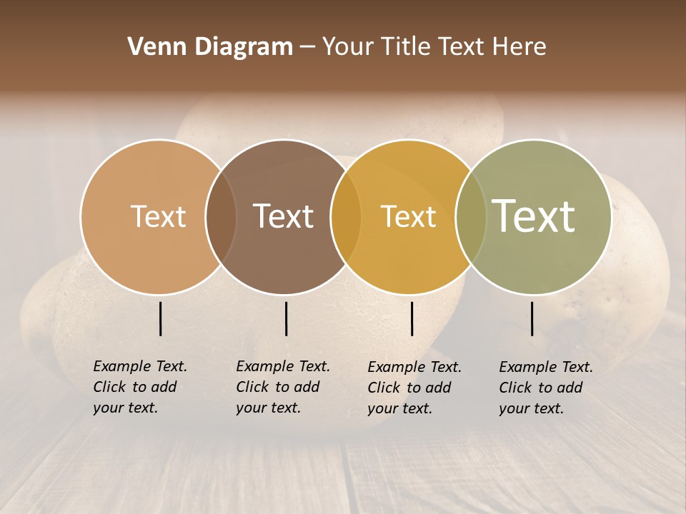Food Plant Half PowerPoint Template