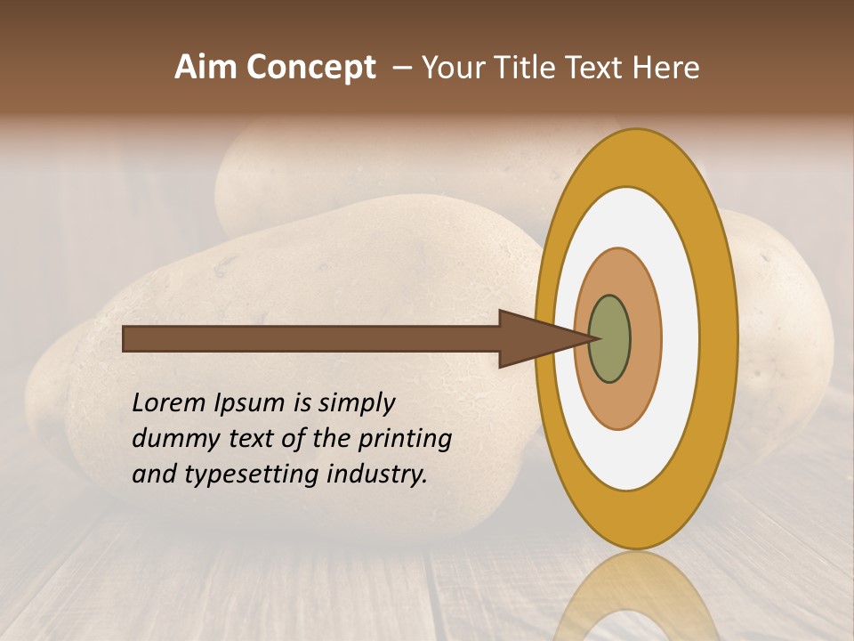 Food Plant Half PowerPoint Template