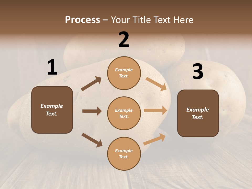 Food Plant Half PowerPoint Template