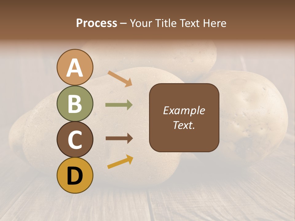 Food Plant Half PowerPoint Template