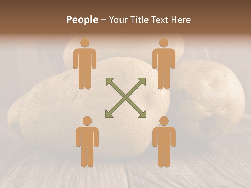 Food Plant Half PowerPoint Template