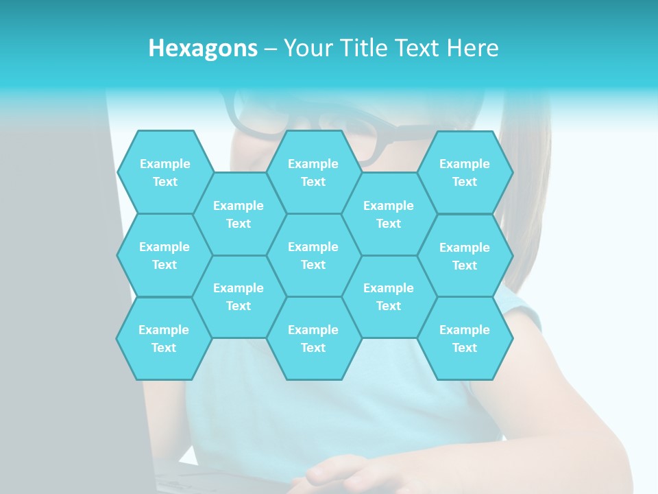 Notebook Positive Computer PowerPoint Template