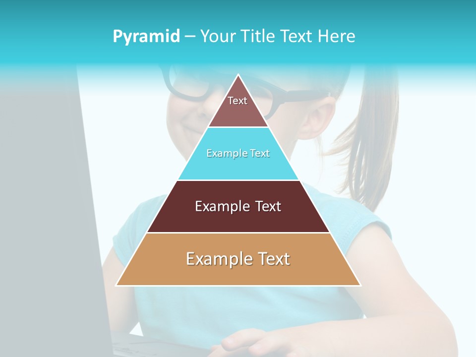 Notebook Positive Computer PowerPoint Template
