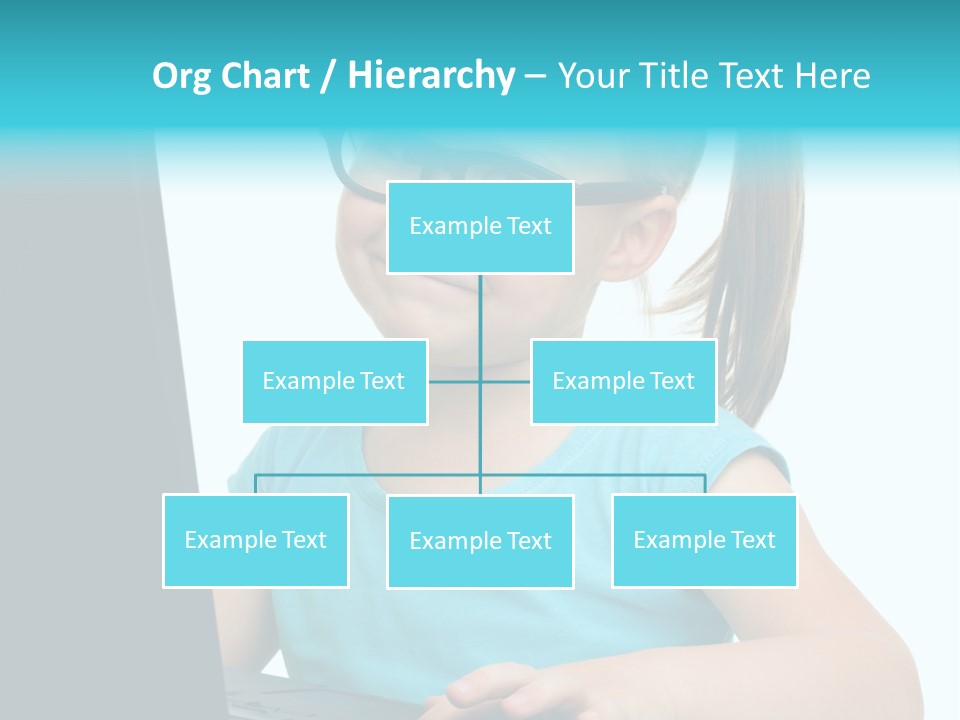 Notebook Positive Computer PowerPoint Template