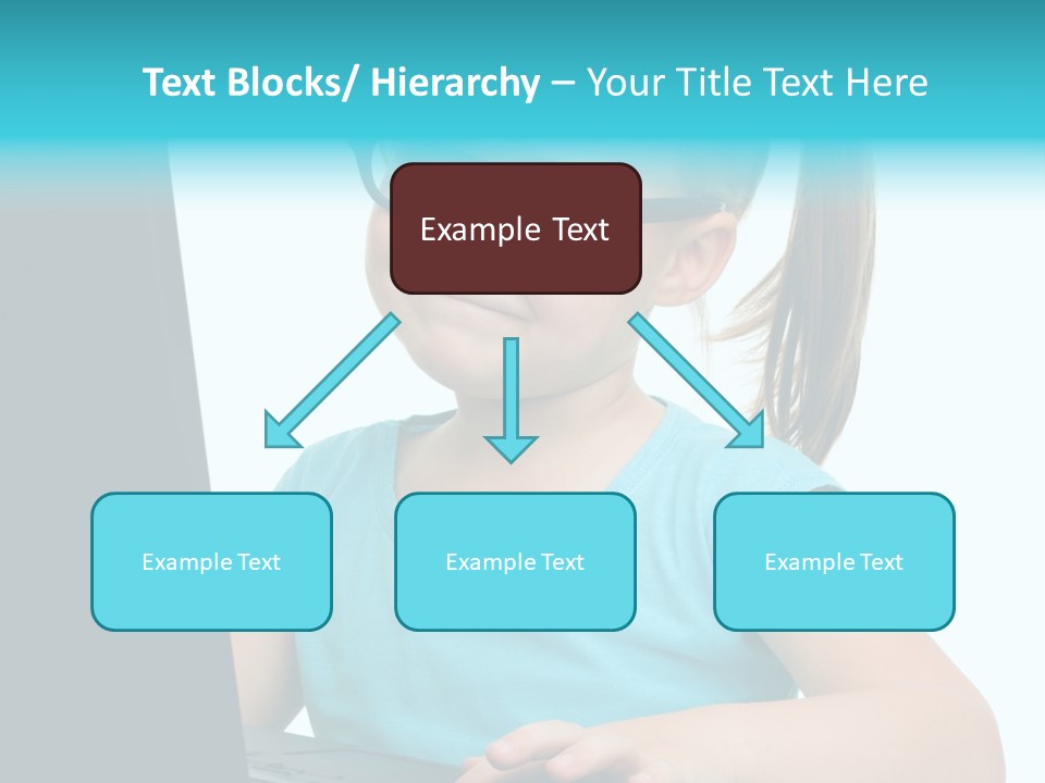 Notebook Positive Computer PowerPoint Template