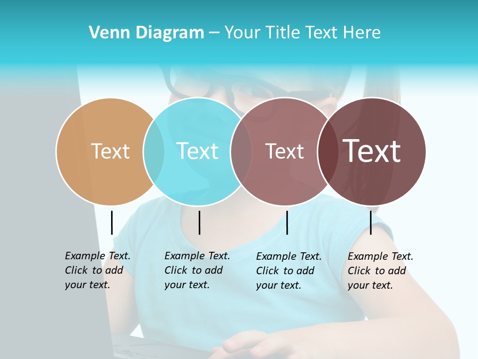 Notebook Positive Computer PowerPoint Template