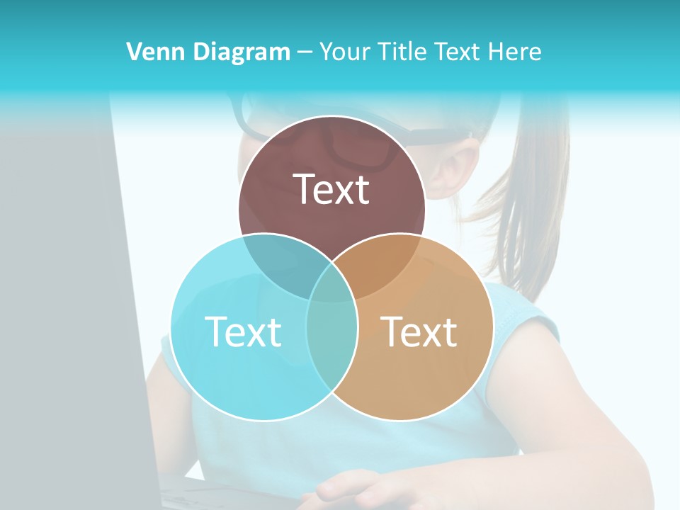 Notebook Positive Computer PowerPoint Template