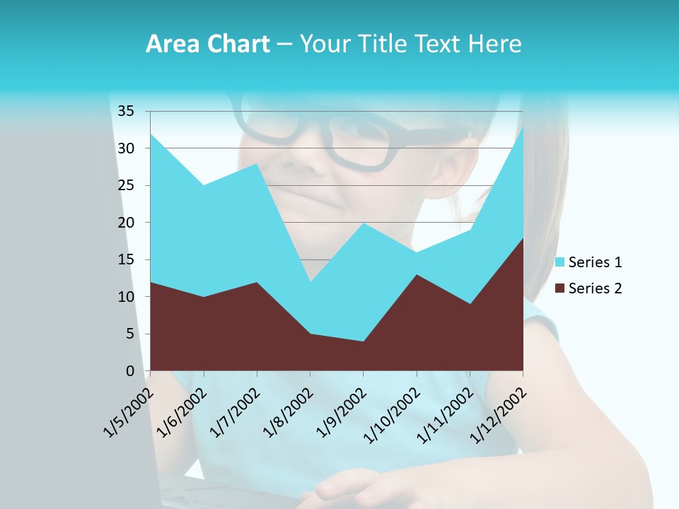 Notebook Positive Computer PowerPoint Template