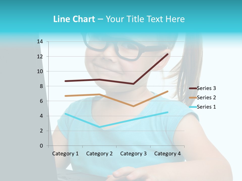 Notebook Positive Computer PowerPoint Template