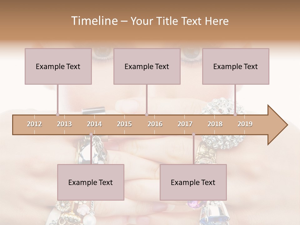 Looking Luxury Diamonds PowerPoint Template