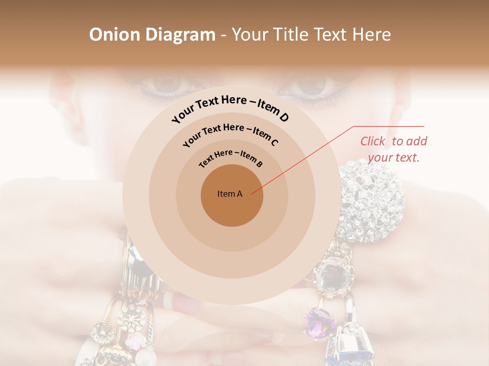 Looking Luxury Diamonds PowerPoint Template