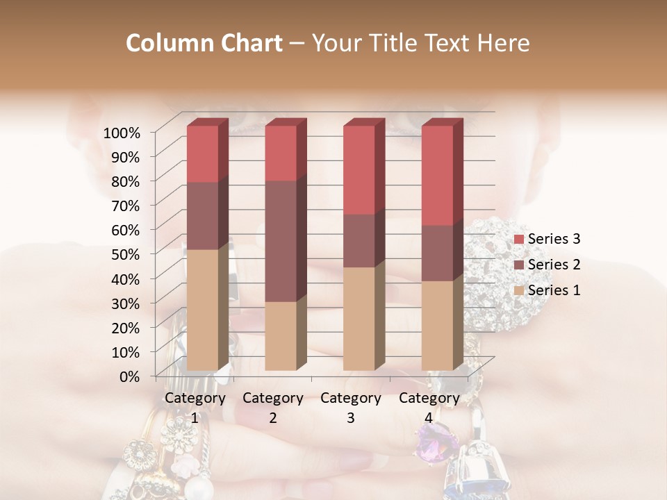 Looking Luxury Diamonds PowerPoint Template