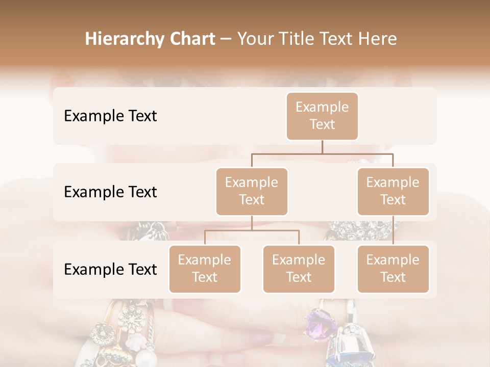 Looking Luxury Diamonds PowerPoint Template