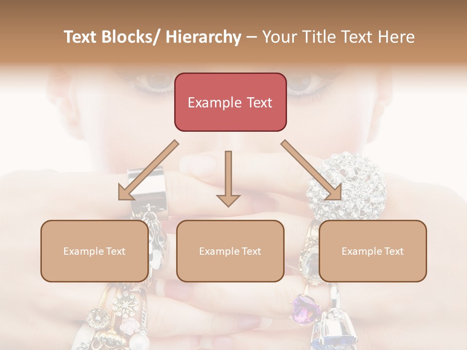 Looking Luxury Diamonds PowerPoint Template