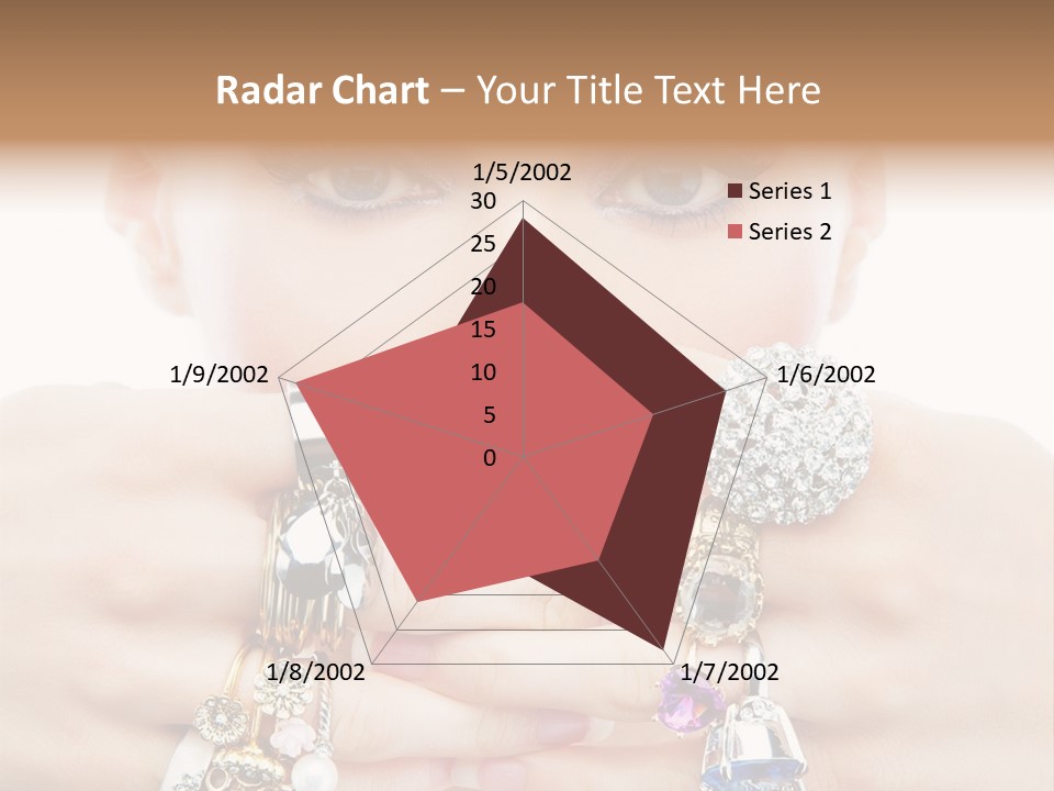 Looking Luxury Diamonds PowerPoint Template