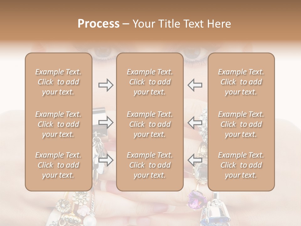 Looking Luxury Diamonds PowerPoint Template