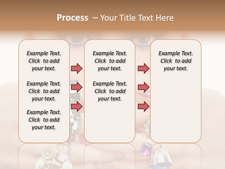 Looking Luxury Diamonds PowerPoint Template