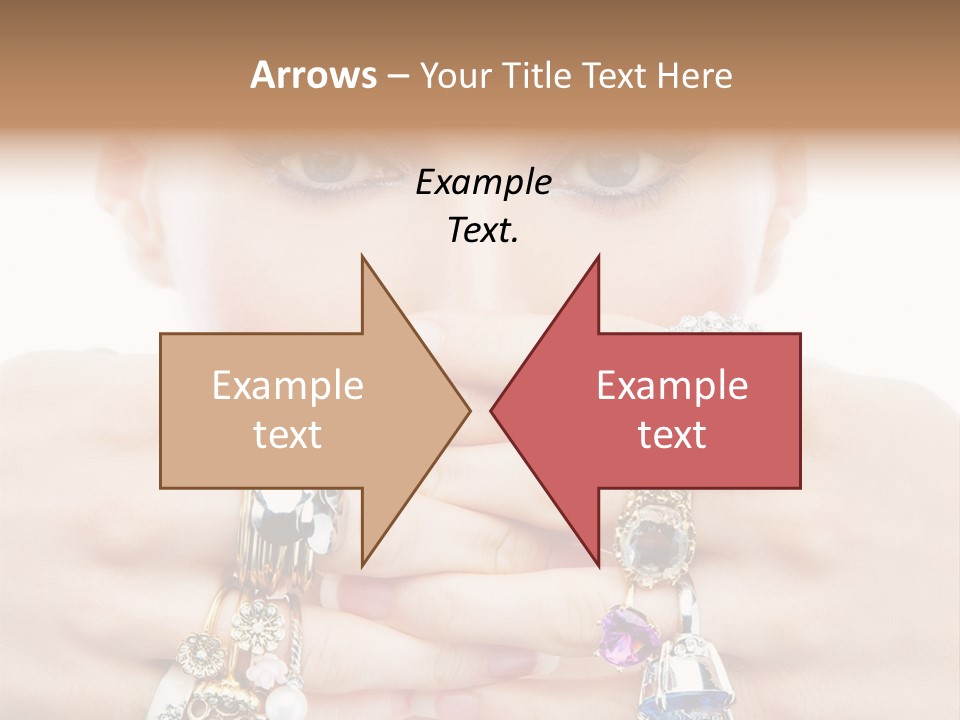 Looking Luxury Diamonds PowerPoint Template