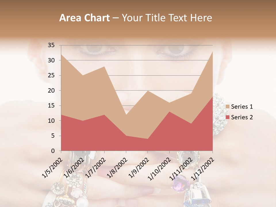 Looking Luxury Diamonds PowerPoint Template