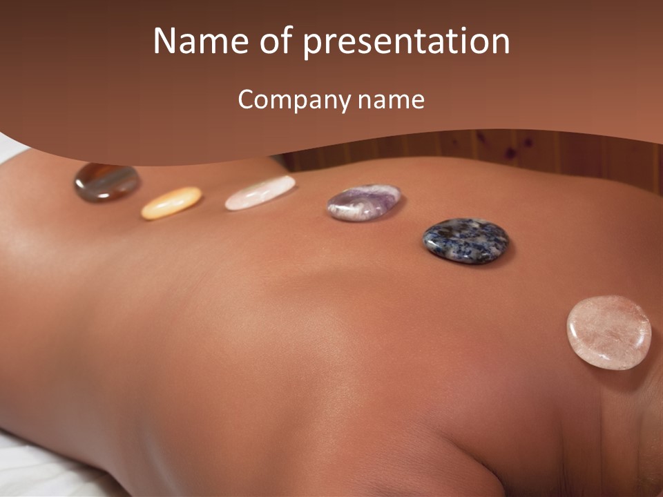 Peace Meditation Massage PowerPoint Template