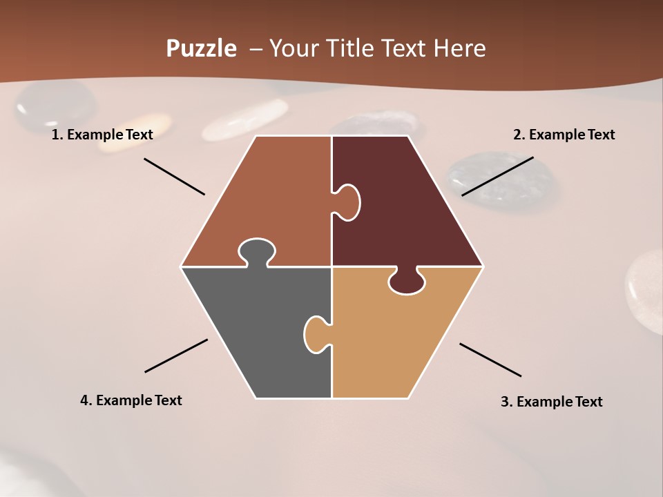 Peace Meditation Massage PowerPoint Template