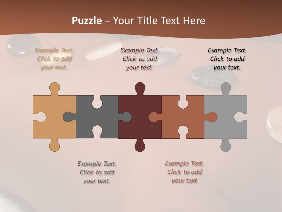 Peace Meditation Massage PowerPoint Template