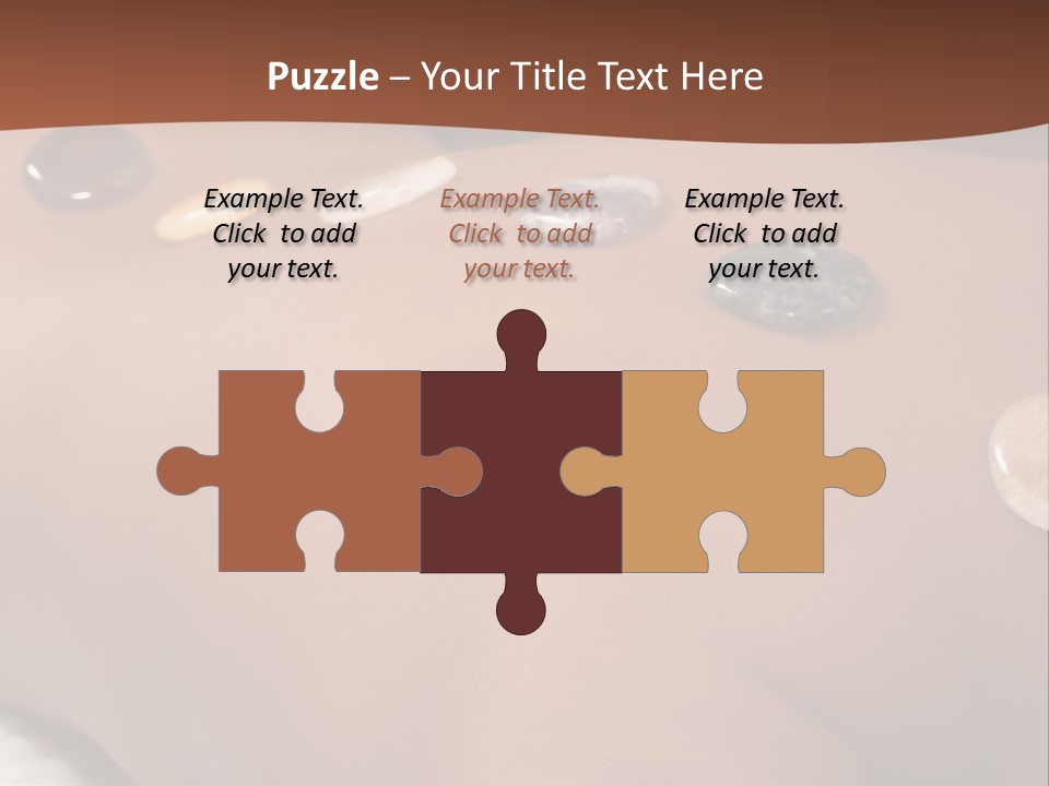 Peace Meditation Massage PowerPoint Template