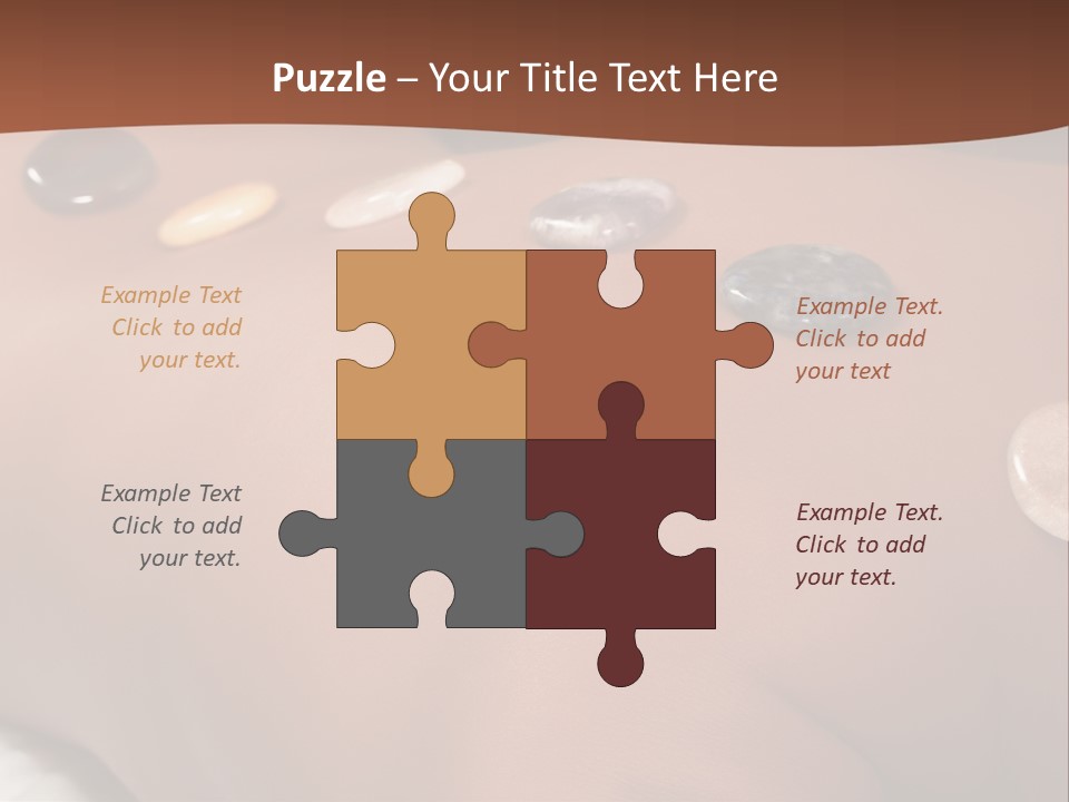 Peace Meditation Massage PowerPoint Template